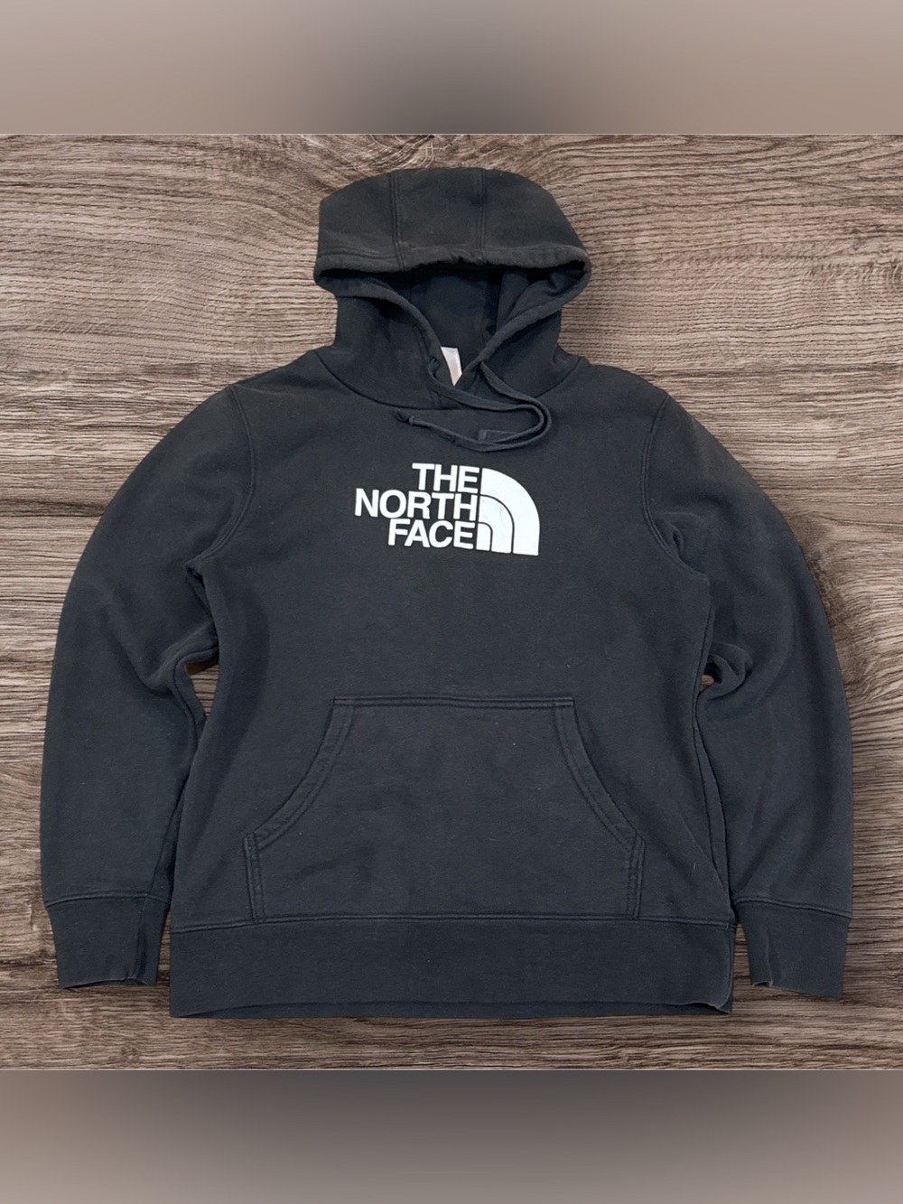 North Face Black Unisex Hoodie, Size Women’s Large Or Men’s Small